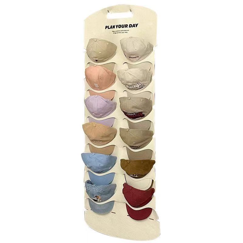 🔥🧢 ¡50% de descuento! 🎩 Perchero colgante de 12 bolsillos: mantiene los sombreros en forma y evita las arrugas. Ahorra espacio y es fácil de colgar. 🏠✨