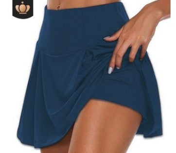 🎾【M-5XL】Dámske falošné dvojdielne športové fitness šaty