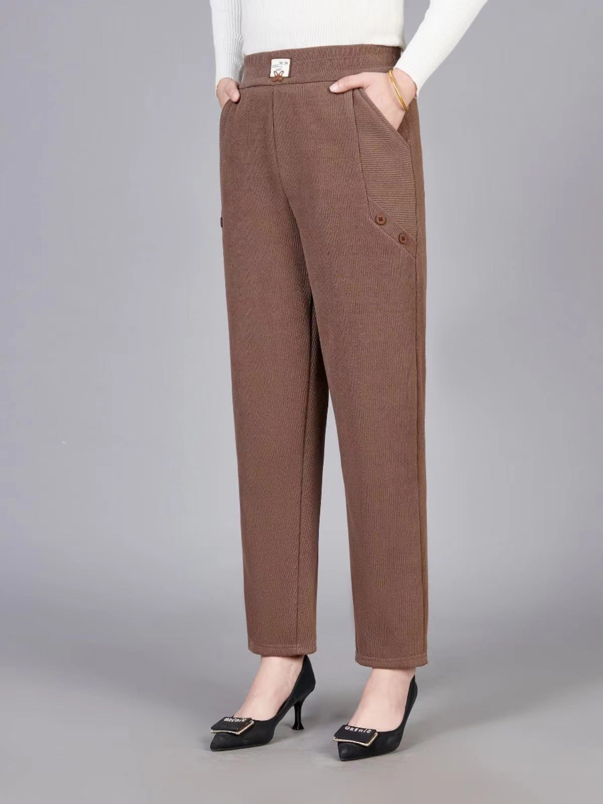 👖 👖【2XL-6XL】2024 Jesenná móda Ležérne tenké ležérne nohavice pre ženy 3762164