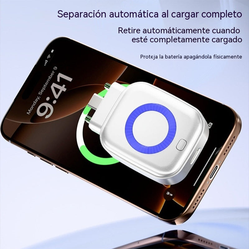 Separador de carga inteligente X01 de 140 W con carga rápida: apagado automático, protección de la batería y carga nocturna segura, tipo C.
