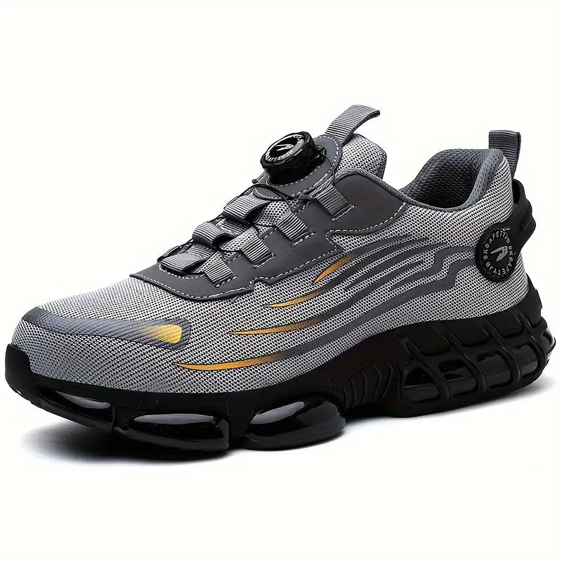 👟🔧【39-46】Botas de trabajo para uso diario, resistentes a impactos y perforaciones, con puntera de acero.
