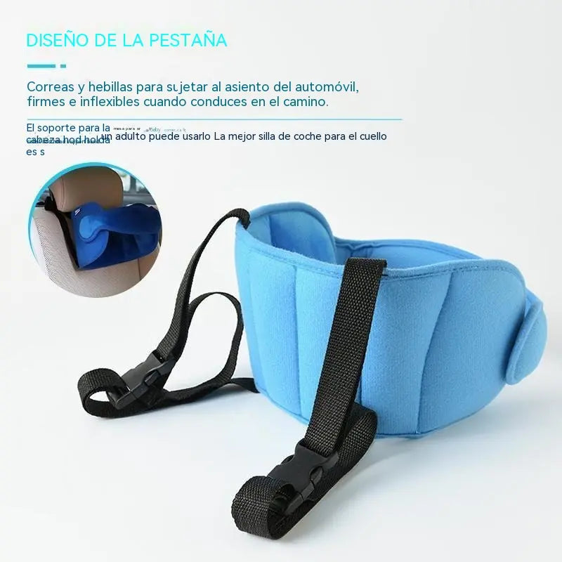 🚗 ¡Disfruta ahora de un 50% de descuento! 😴 Reposacabezas para dormir en el coche: ajustable, suave y con buen soporte, evita que la cabeza se hunda, permitiéndote echarte una siesta cómodamente durante el viaje. 🛌