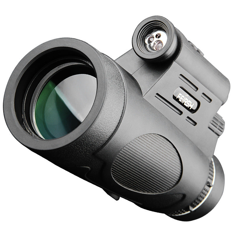 Binoclu monocular, binoclu cu vedere nocturnă de înaltă definiție 12x50 și lumină.