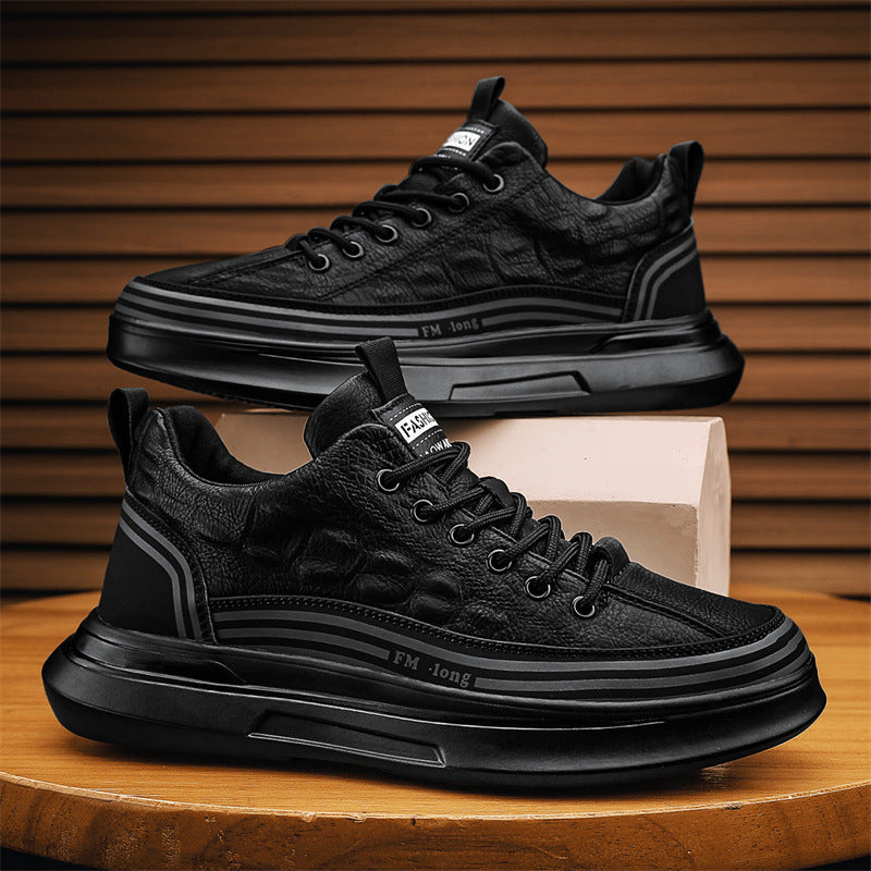 🔥Oferta especial【39-44】👟Zapatillas deportivas de moda para hombre, zapatos casuales de suela gruesa para las cuatro estaciones