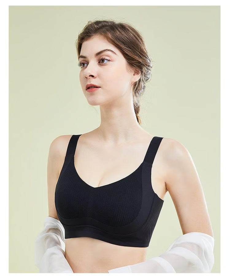 😍🎁【Dnes zľava 50 %】【Balenie 2】💕Bezšvové tvarujúce podprsenky pre ženy【40-95 kg】