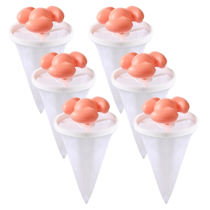 🌀6 piezas 25€✨ Filtro Flotante para Lavadora – Atrapa Pelusas, Cabellos y Pelos de Mascota en Cada Lavado 🧺