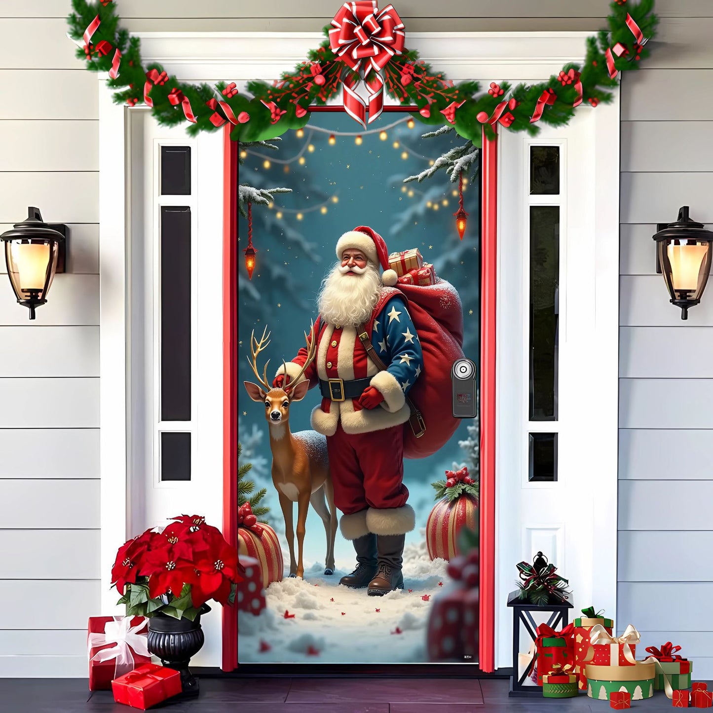 🎄Oferta anticipada de Navidad: 50 % de descuento en 🎅Decoraciones navideñas para puertas🎅