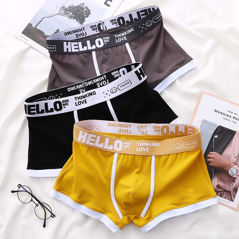 💥【50% REDUCERE】💥 Set de 5 boxeri confortabili și respirabili din bumbac pentru bărbați