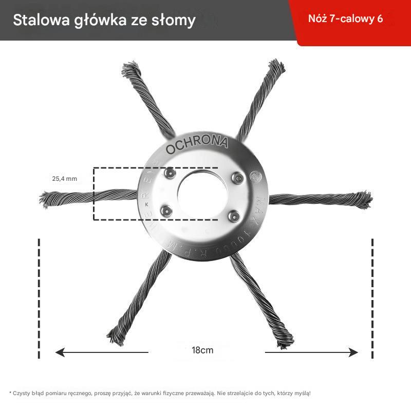 🧰🔥Ostatnia specjalna oferta【Kup 1, otrzymaj 1 gratis】2 sztuki za 99 zł — średnia cena: 49,5 zł za sztukę】🔥Przyrząd do usuwania chwastów z drutu stalowego