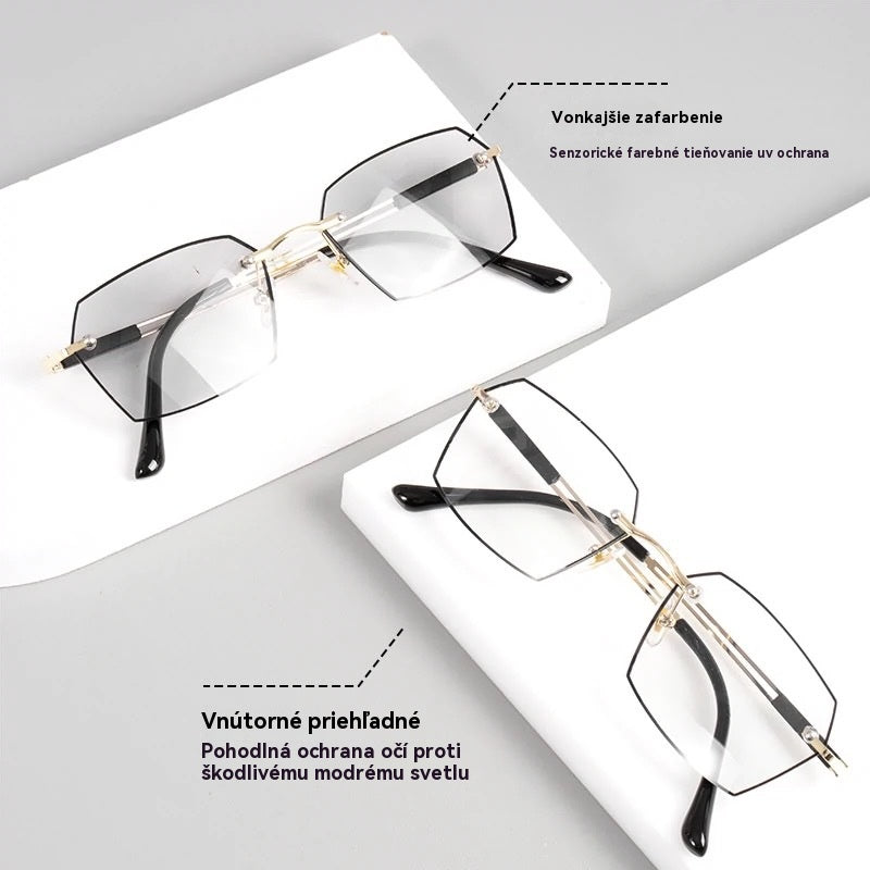 ✨🕶Nové inteligentné fotochromatické okuliare na čítanie pre mužov a ženy, okuliare blokujúce modré svetlo