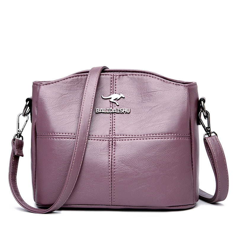 🔥【Cumpără 1, primești 1 gratuit】👜👜 Geantă de umăr din piele naturală, stil retro, lucrată manual, la modă și versatilă 3868994