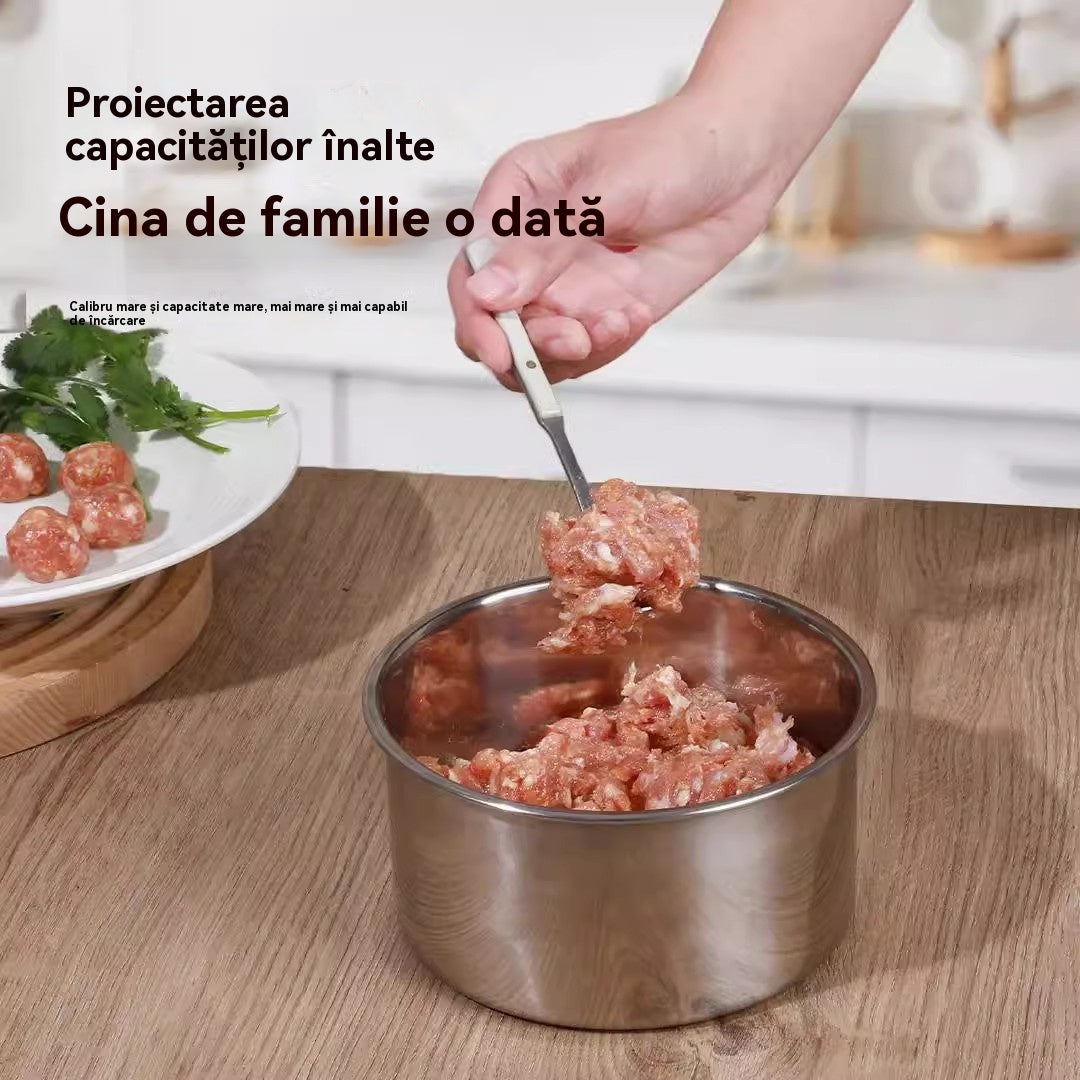 ✨【Cumpărați 1, primiți 1 gratuit】Aparat de fabricat chiftele presate din otel inoxidabil🥩✨——Durabilă, igienă, ușor de curățat🔥
