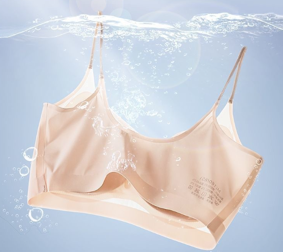 🔥【Cumpără 2, primești 1 gratuit】🍃Sutien fără cusături din mătase glacială, fără armătură