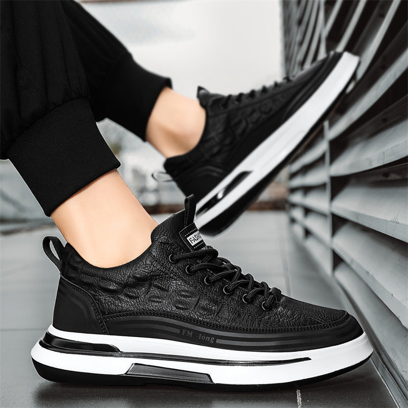 🔥Oferta especial【39-44】👟Zapatillas deportivas de moda para hombre, zapatos casuales de suela gruesa para las cuatro estaciones