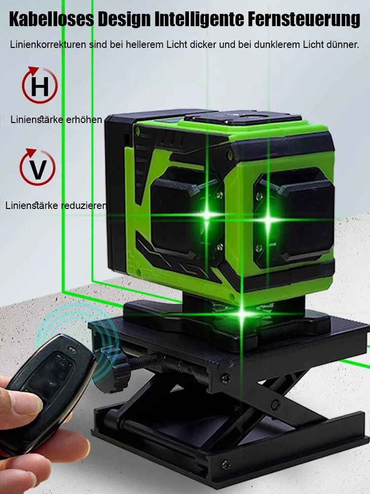 🧰Nivelă de perete cu laser multifuncțională cu infraroșu