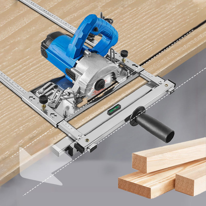 🛠️Herramienta de corte para posicionar el borde de rieles multifuncionales, Cortadora de paneles de carpintería doméstica, máquina de corte portátil