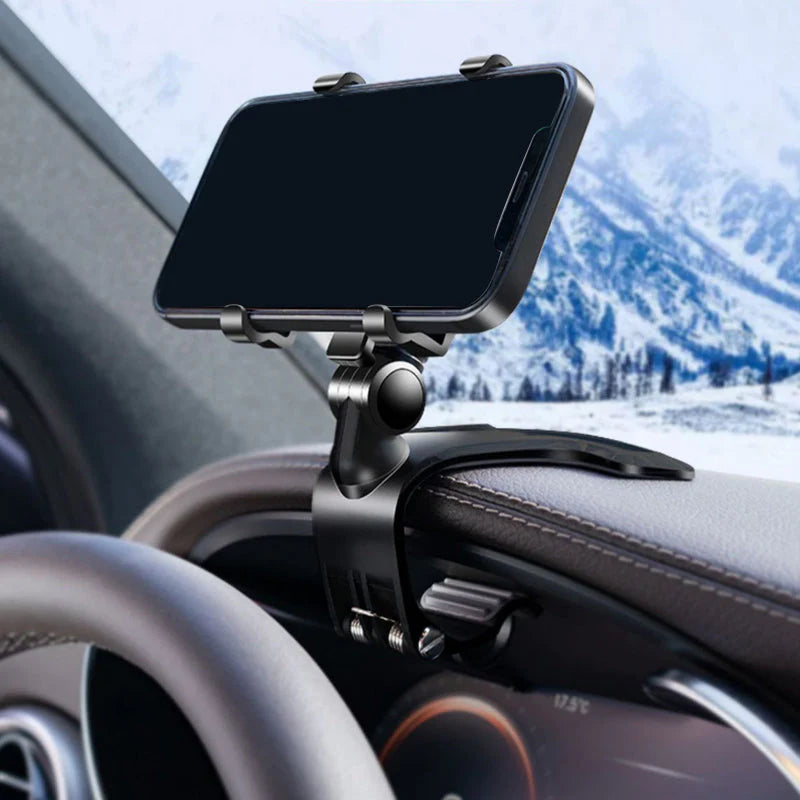 🔥Model nou la ofertă 2024 🛒👉Suport telefon auto rotativ la 360°🔥 3694729