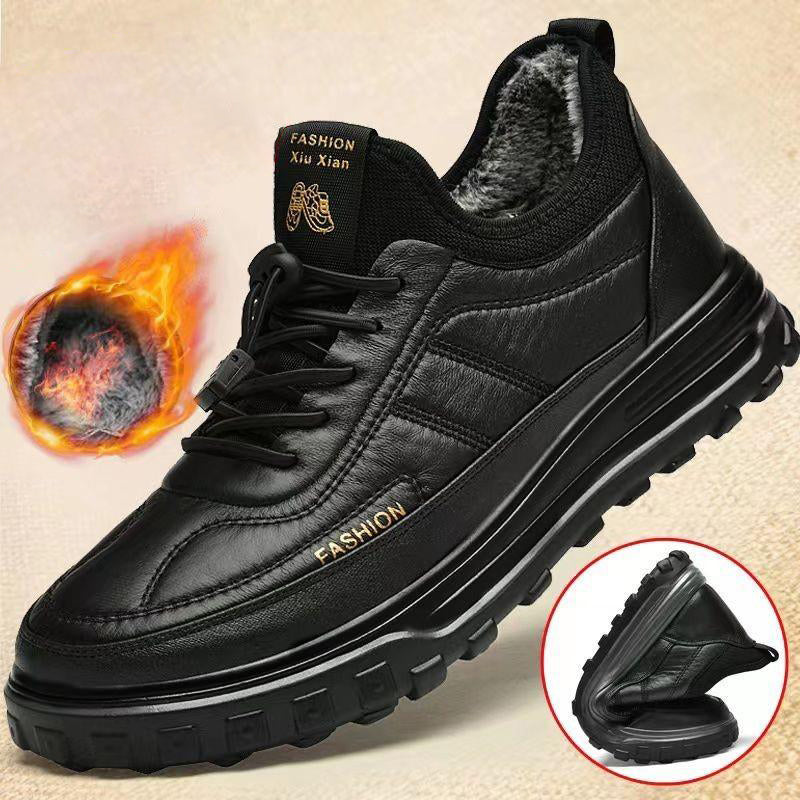 🔥【39-44】👞2024 Jesenné a zimné módne pánske outdoorové športové a neformálne zamatové topánky