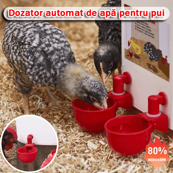 🔥🐔【Kúpte 10 a získajte 10 zadarmo】【20 kusov】Automatická miska na pitie hydiny