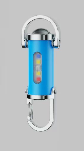 【Compra 1 y llévate 1 gratis】🔥Excelente venta🔥Linterna mini llavero superbrillante de 1200 lm, resistente al agua