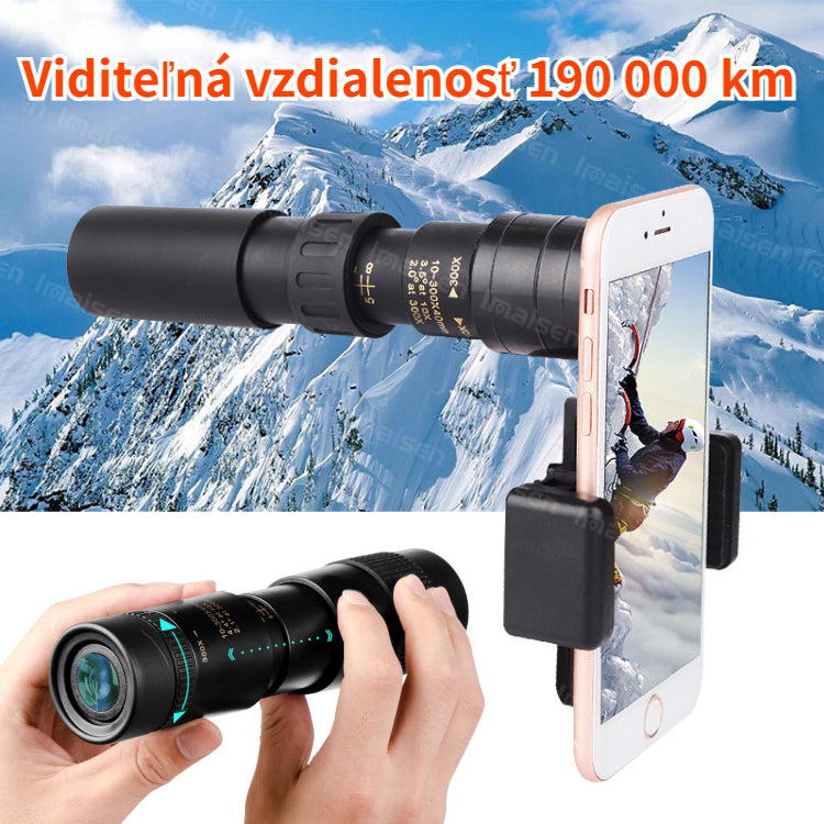 🔥🔥Vysoká kvalita, ultra nízka cena🔥 HD teleskop, 10 až 300-násobné priblíženie, prenosný monokulárny ďalekohľad 3735059