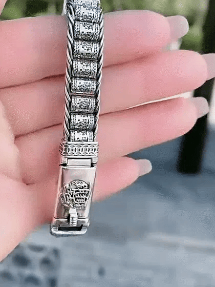 【Descuento por tiempo limitado】Nueva pulsera de la suerte de plata de ley 925