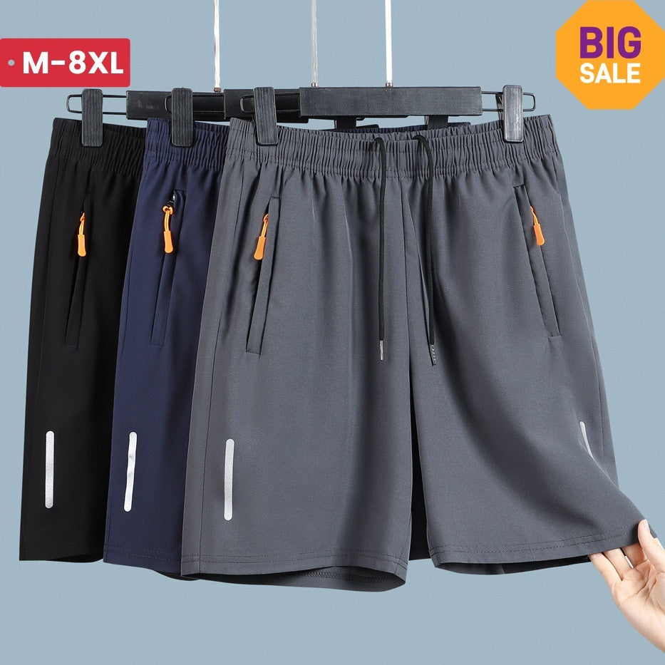 🎉Ultima zi cu 49% reducere 😍【M-8XL】Pantaloni sport elastici de vară pentru bărbați, cu uscare rapidă, respirabili, material foarte ușor, cu uscare rapidă