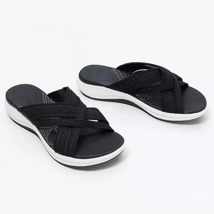 🌴【35-43】✨Dámske letné ortopedické sandále na platforme pre väčšie veľkosti