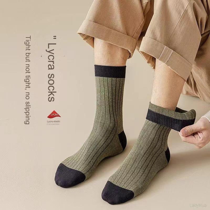 😍🧦【10 párov】2024 nových pánskych bavlnených dezodorantových ponožiek absorbujúcich pot 3766454