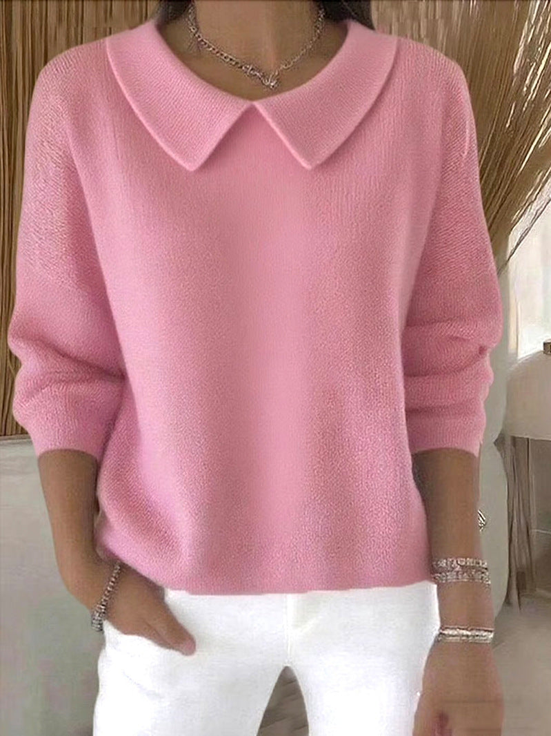 🔥👚【S-3XL】【Gran oferta】🔥Top de manga larga con cuello en V para mujer, cómodo, cálido y elegante