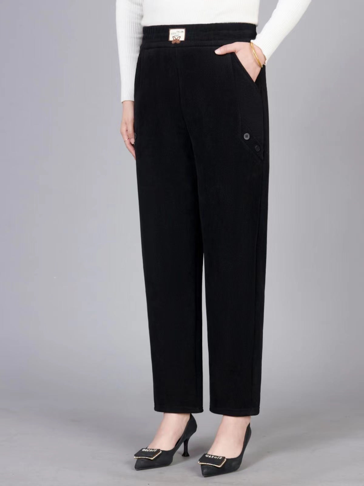 👖 👖【2XL-6XL】2024 Jesenná móda Ležérne tenké ležérne nohavice pre ženy 3762164