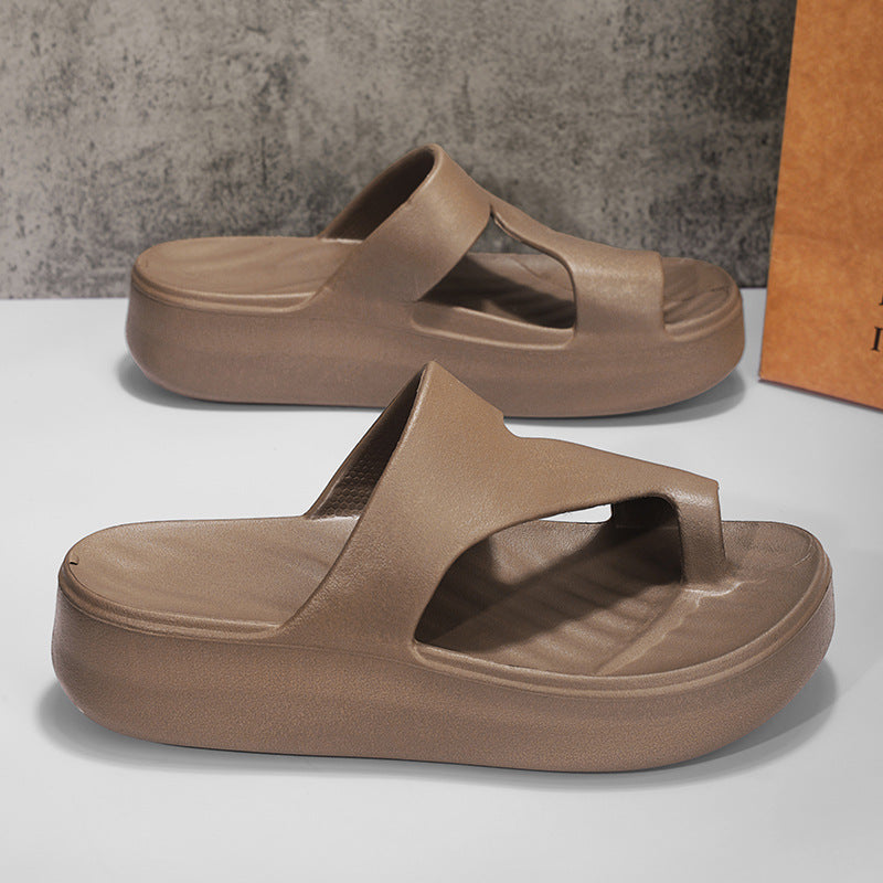 【36-41】Sandalias de plataforma para mujer con anillo para el dedo