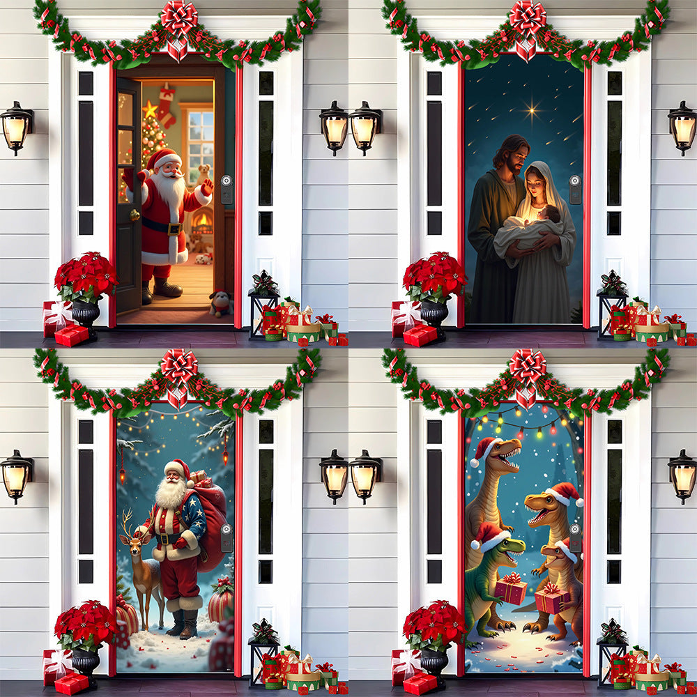 🎄Oferta anticipada de Navidad: 50 % de descuento en 🎅Decoraciones navideñas para puertas🎅