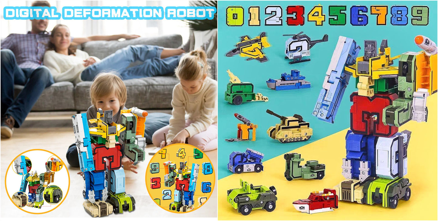 💟【45% REDUCERE】【Ofertă limitată în timp】🔥🎁 Autobot cu transformare alfanumerică