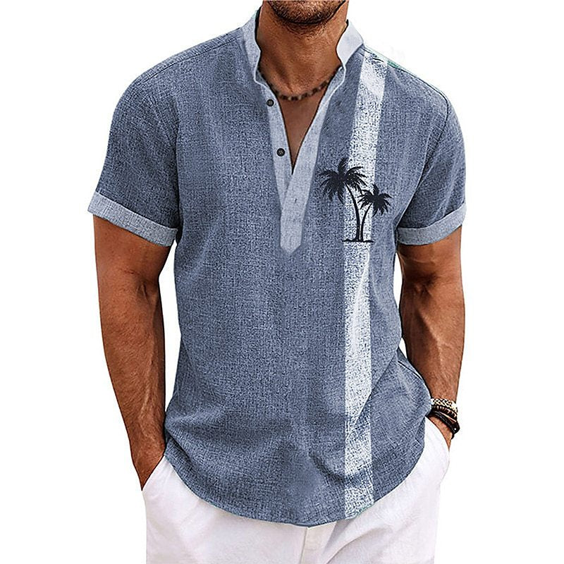 🧢🌴【S-6XL】Pánske ležérne košele 2025 👍 Bavlnený materiál, vhodné na dovolenku aj leto🌞