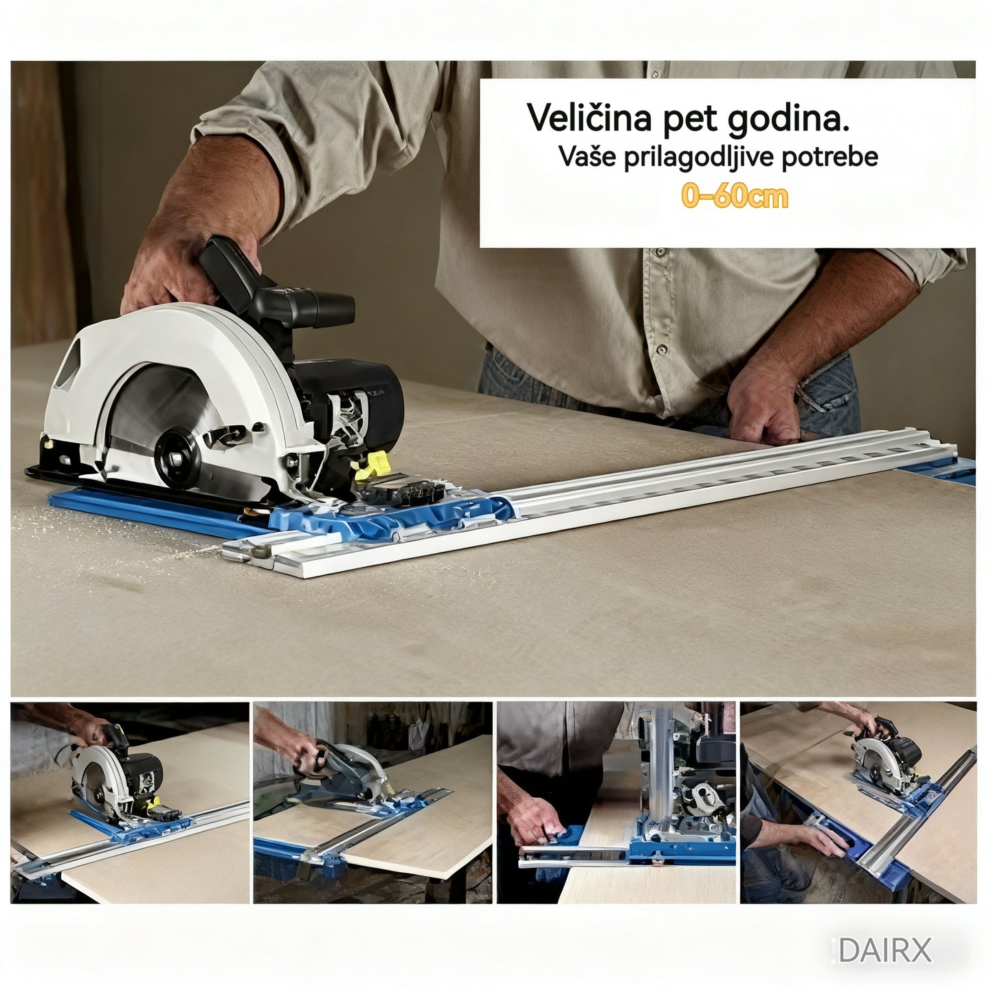 🛠️Prijenosna pila, višenamjenski alat za rezanje panela