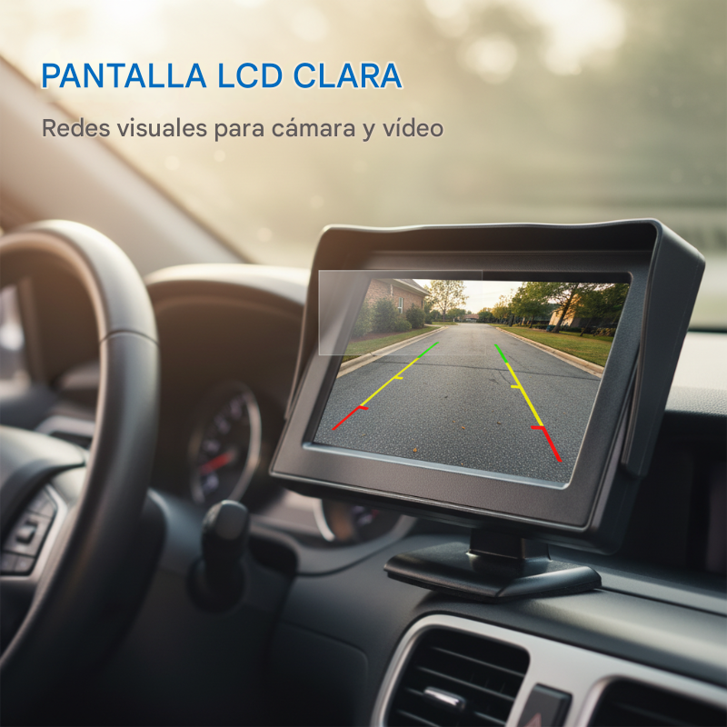 Una pantalla parasol, doble vista desplegada. 🚗✨ Pantalla de entretenimiento HD para tu coche. 🎬📱