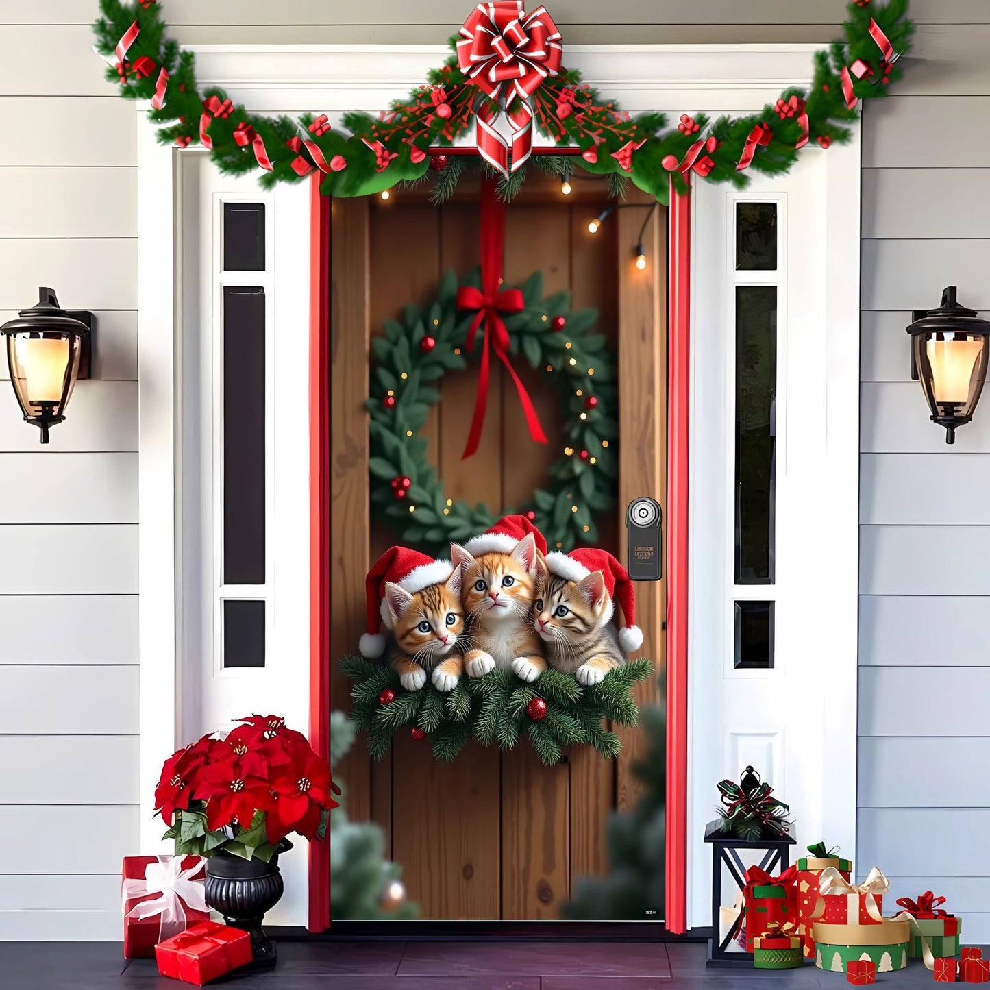 🎄Oferta anticipada de Navidad: 50 % de descuento en 🎅Decoraciones navideñas para puertas🎅