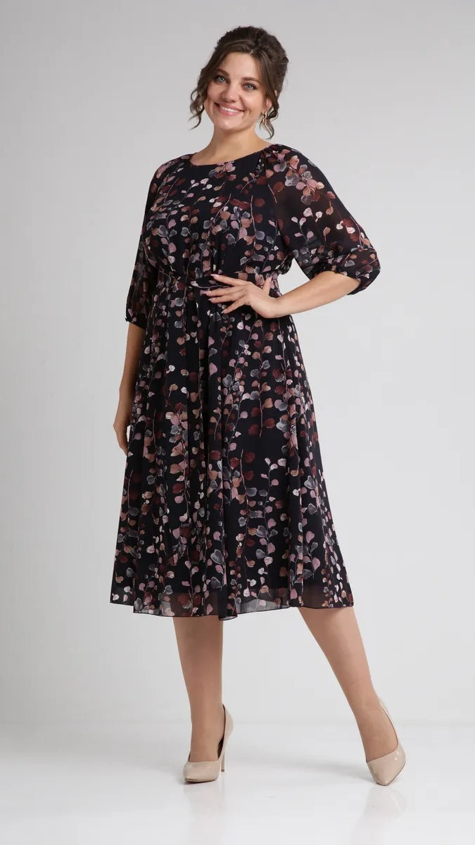【🥇Cel mai bine vândut】💥👗【S-5XL】Rochie nouă cu imprimeu pentru primăvara 2025 3920881