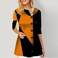 🔥【S-5XL】vianočné teplé bavlnené dlhé rukávy pohodlné ležérne s potlačou 3836428