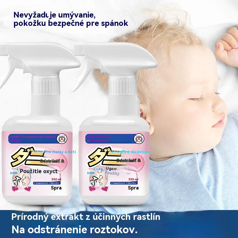 👍【330ML】Sprej proti roztočom s rastlinnou esenciou, bezpečný pre tehotné ženy a dojčatá
