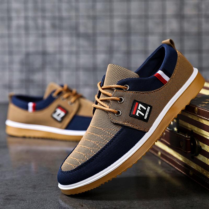 【✨39-44】Pánske priedušné plátené topánky