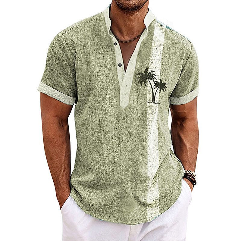 🧢🌴【S-6XL】Pánske ležérne košele 2025 👍 Bavlnený materiál, vhodné na dovolenku aj leto🌞
