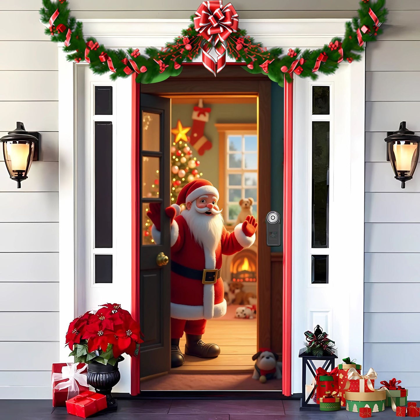 🎄Oferta anticipada de Navidad: 50 % de descuento en 🎅Decoraciones navideñas para puertas🎅