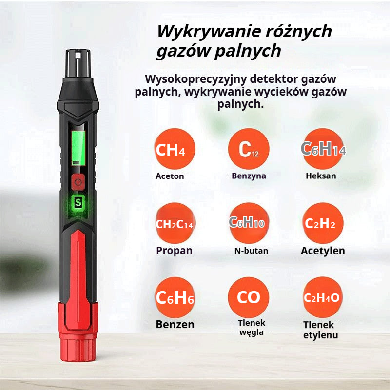 💥♨️【Wykrywacz gazu】Mały, precyzyjny i niezbędny dla bezpieczeństwa w domu! 【HT59】
