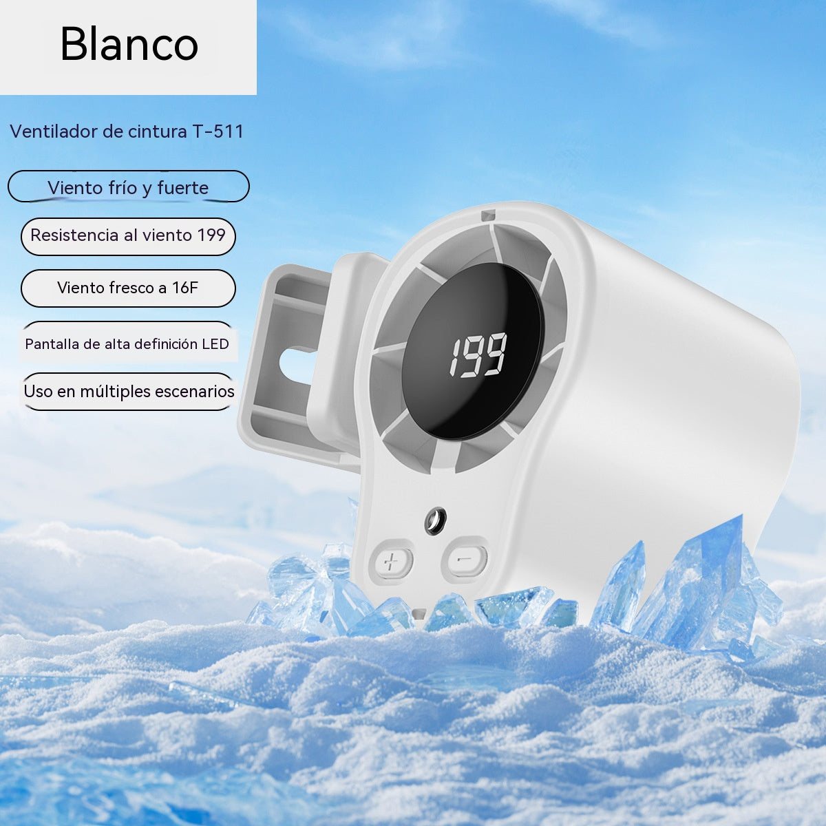 ✨Ventilador turbo portátil para refrigeración de coche