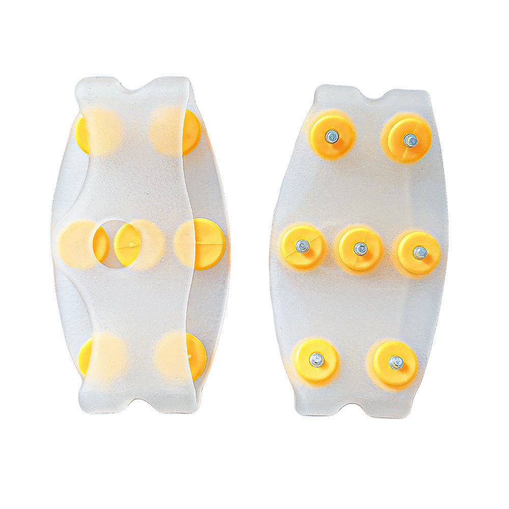 👴🚶🏔️Kupte 1 a dostanete 1 zdarma🔥Neviditelné 5zubé protiskluzové návleky na mačky, průhledné venkovní návleky na sněhovou turistiku, horolezectví, horolezectví, zimní ledový povrch, nezbytný pro seniory.