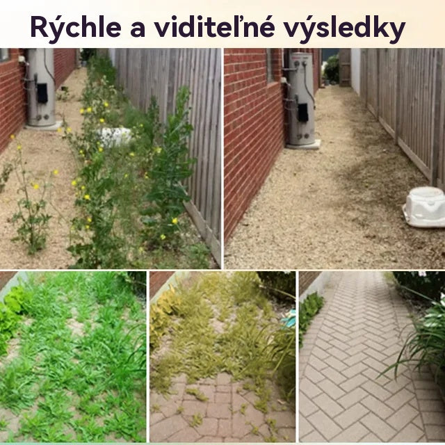 【9 vrecúšok】💥Silný herbicíd 2 v 1💥 Určený na boj proti burinám odolným voči glyfosátu, účinkuje už do 6 hodín a súčasne narúša syntézu bielkovín a pigmentov v burinách!