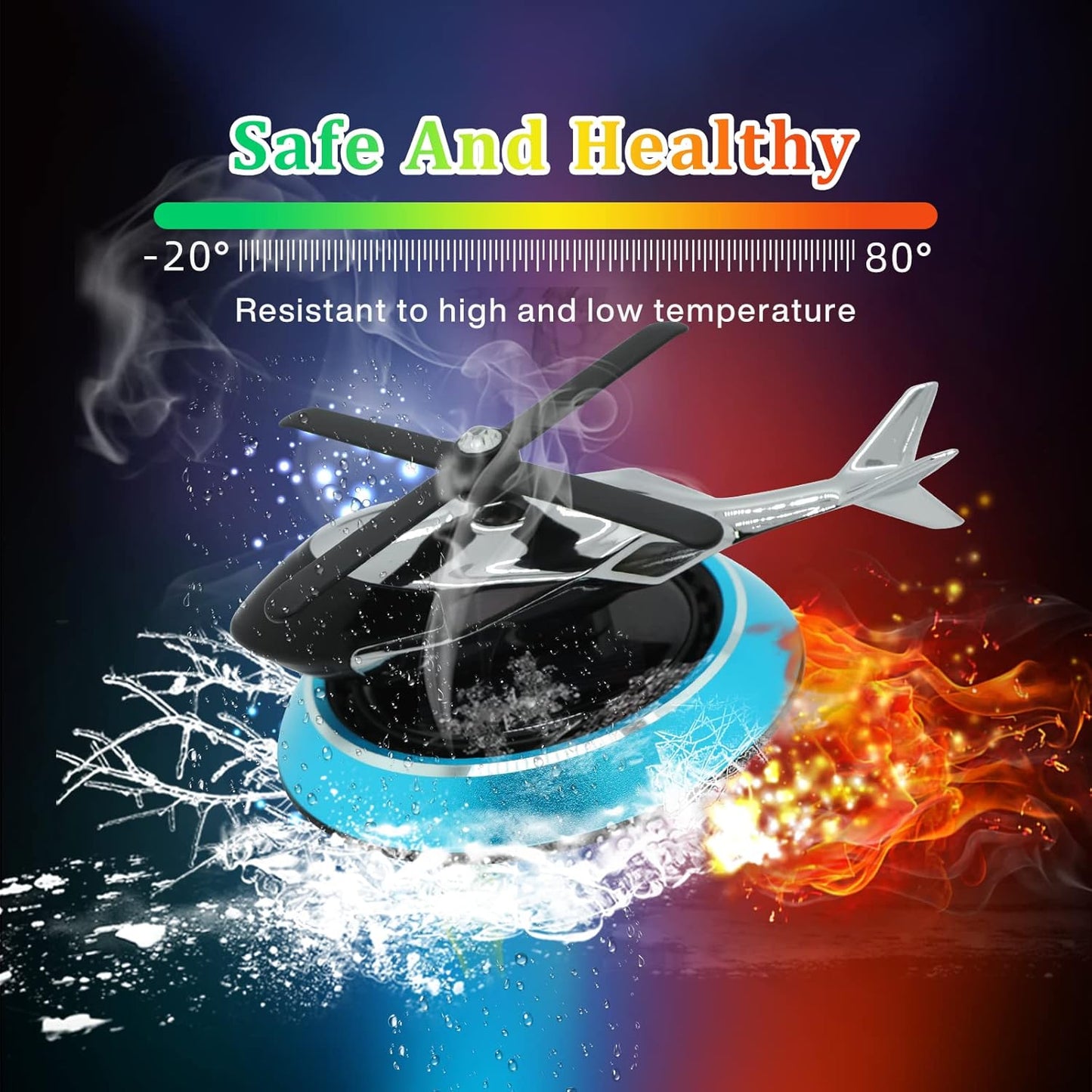 🔥【Reduceri la produse noi】🔥 Model decorativ de avion solar cu aromaterapie 2025, aroma solară inovatoare se va schimba la soare, iar parfumul va persista
