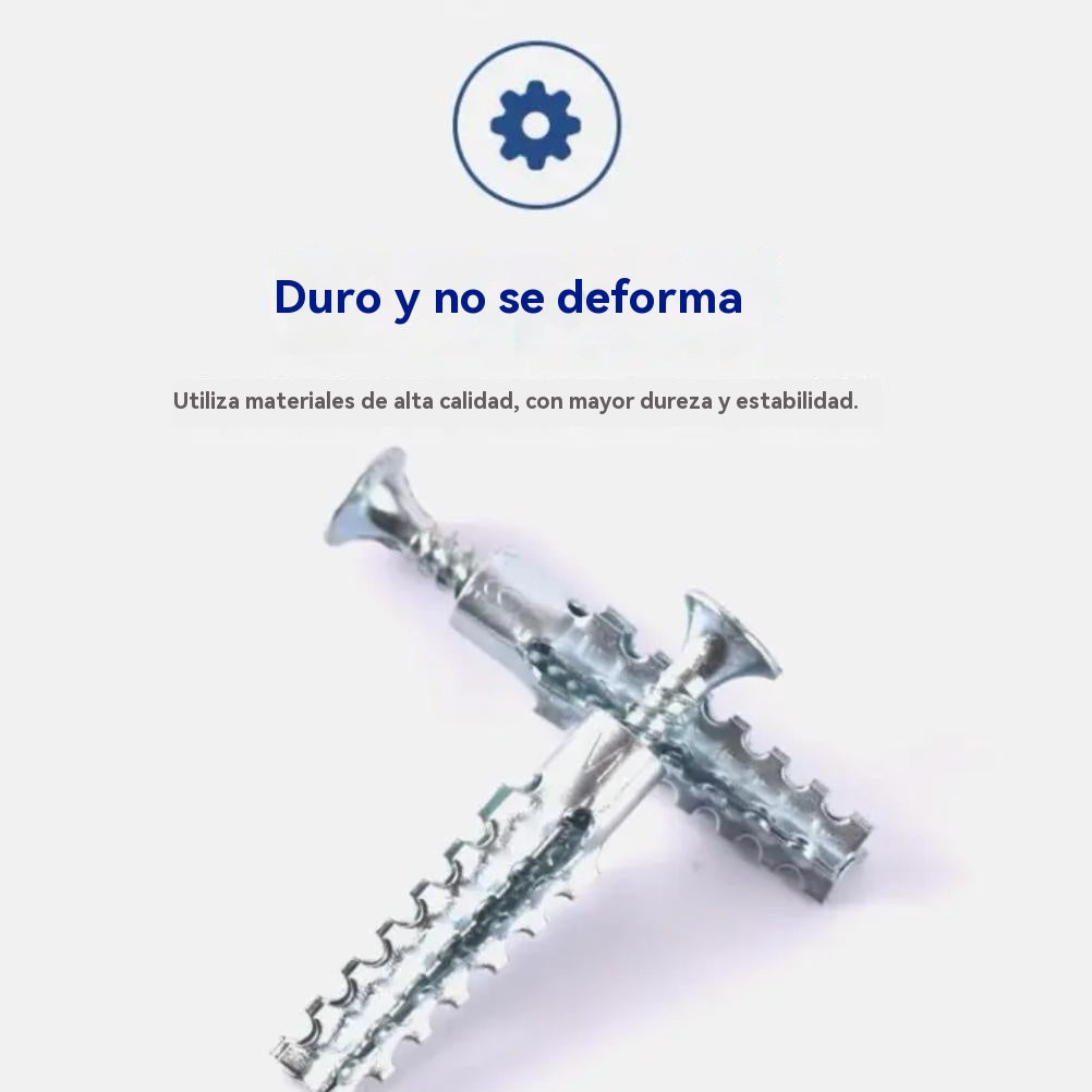 【100juegos】🔩 Anclaje metálico dentado súper resistente para fijaciones firmes en cualquier pared